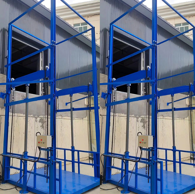 屏南导轨式升降货梯